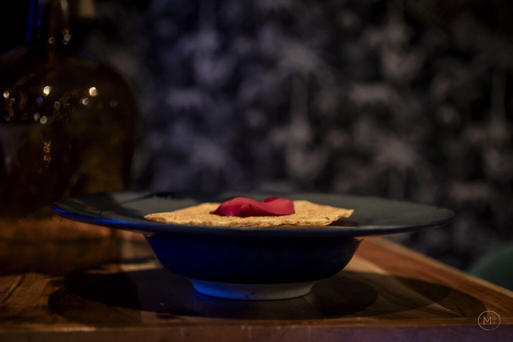 Dessert flambé en salle